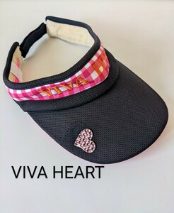 VIVA HEART viva Heart Golf козырек женский 40 размер сделано в Японии стандартный товар 