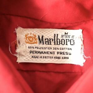 70s vintage Marlboro ヴィンテージ マルボロ ベルト付き ポケット デザインシャツ 古着 70年代の画像5