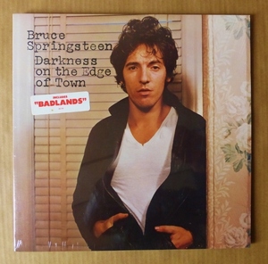 BRUCE SPRINGSTEEN「DARKNESS ON THE EDGE OF TOWN」米ORIG [初回JC規格] ステッカー有シュリンク美品