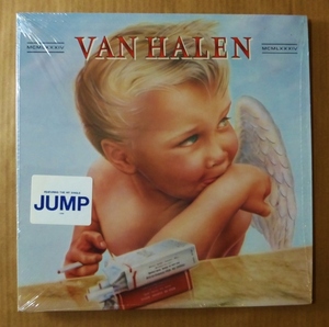 VAN HALEN[1984] rice ORIG [WARNER BROS.] sticker have shrink beautiful goods 