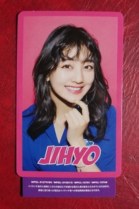 TWICE ジヒョ One More Time トレカ トレーディングカード ハイタッチ券 未使用 穴無し 即決 Jihyo トゥワイス トワイス