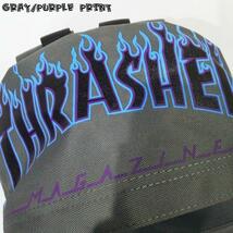 【 THRASHER 】スラッシャー BACKPACK バックパック リュック GRAY_画像3