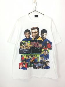 古着 90s USA製 STAR TREK スタートレック 「25th Anniversary」 SF ドラマ ムービー Ｔシャツ XL