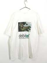 古着 90s debitel ターザン グラフィック モバイル ソフトウェア Tシャツ XL_画像3