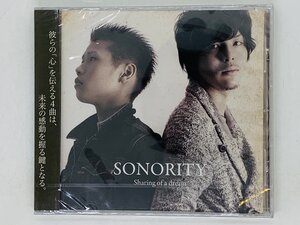 即決CD SONORITY Sharing of a dream / nana , One for all , 白い記憶 / 帯付き 未開封 G04