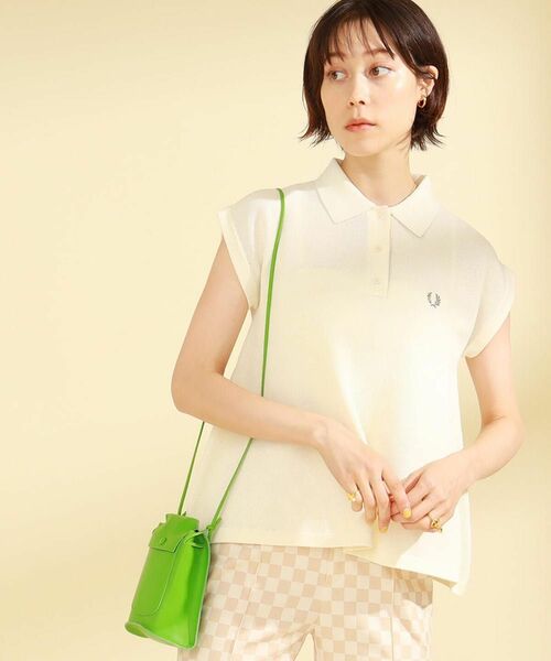 FRED PERRY x Ray BEAMS / 別注 ノースリーブ ポロシャツ
