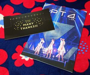 *[ не продается ]Perfume P.T.A. MAGAZINE Vol.8 2017 WINTER поздравительная открытка 2 позиций комплект бюллетень фэн-клуба PTA пуховка .-m товары *