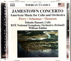 CD/ ジェームスタウン・コンチェルト〜チェロと管弦楽のためのアメリカ音楽集