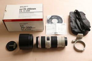 Canon EF 70-200mm f/4L IS USM 中古品　キャノン