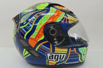 ※SGマーク無※AGV AF-1 FIVE CONTINENTS バレンティーノ・ロッシレプリカ フルフェイスヘルメット Lサイズ(60cm) バイク ツーリング_画像5