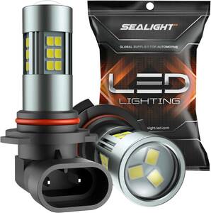 【送料込】（F1-LED-9006）　SEALIGHT フォグランプ LED フォグ HB4/9006 バルブ ホワイト