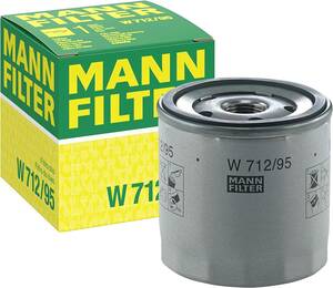 【送料込】　マンフィルター(MANN FILTER) オイルフィルター W712/95