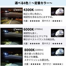 【送料込】（3000K）　fcl.(エフシーエル) D2S HID バルブ イエロー 黄色 3000K 12V 24V_画像3