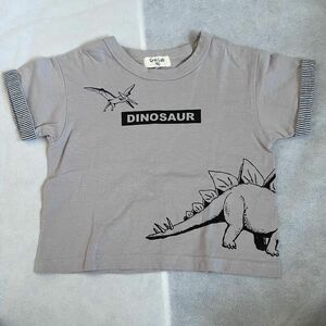 恐竜柄 サイズ90cm ベビー服 男の子服 半袖 Tシャツ 