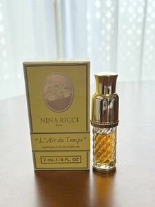 ☆NINA RICCI ☆L'air du Temps ☆ニナリッチ 香水☆中古☆保管品☆７ｍｌ☆残量8〜9割程度