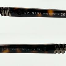 【ケース付】ブルガリ　BVLGARI　メンズ　サングラス　眼鏡　ティアドロップ ブラウン　_画像9