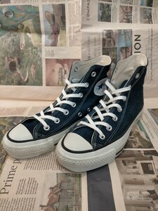 日本製 CONVERSE ALLSTAR コンバース オールスター デニム インディゴブルー 青 5 1/2 24.5 cm JAPAN