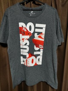 NIKE SHOEBOX Tシャツ グレー Lサイズ ナイキ JUST DO IT スニーカー BOX ボックス 箱 