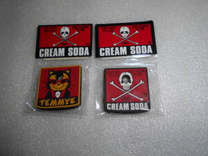 CREAM SODA　クリームソーダ　キーカバー　2個セット　ドクロ　ティミー