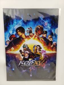 即決 新品 未開封 PS4 PS5 キングオブファイターズXV The King Of Fighters XV アジア版 初回封入特典 クリアファイル 海外限定 SNK