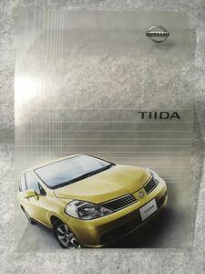 【中古】 クリアファイル 日産 ティーダ TIIDA