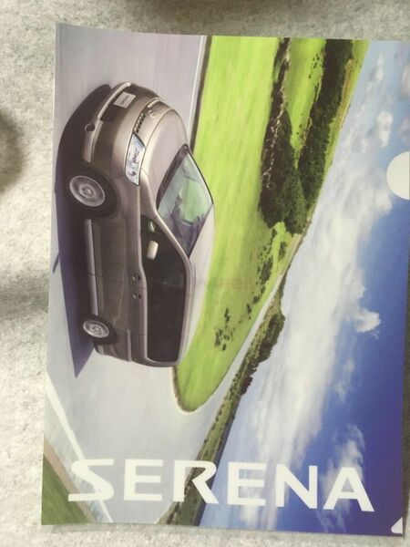 【中古】 クリアファイル 日産 セレナ SERENA C25型