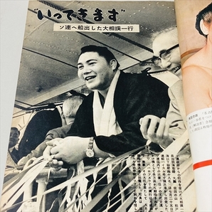 雑誌/相撲/1965年9月号/秋場所展望号/大鵬/柏戸ほか/ベースボール・マガジン社の画像8