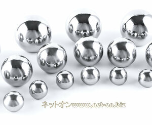 【装飾用品】16mm径 x １０個セット 軽量 ステンレス ボール 中空球 中空ボール（玉 鋼球 球 アート デコトラ )