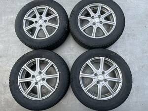 T.R.G.8 14インチ 4.5J 4H PCD100 +45 165/70R14 4本セットタイヤホイール