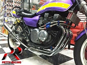 KAWASAKI ゼファー400/X【トップガン】 マフラー メッキ