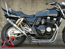 YAMAHA XJR400 4HM 分割式 42.7π 【改タイプ2】 PRETTY管 マフラー_画像2