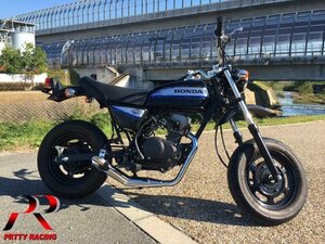 プリティー HONDA エイプ50 APE やんちゃ管 メッキ マフラー