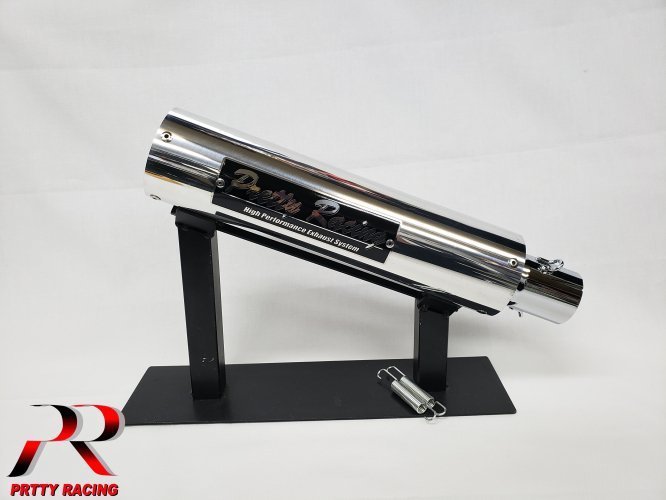 ヤフオク! - PRETTYRACING製 50.8π アルミサイレンサー...