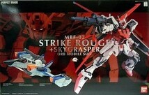 定価開始 未完成 PG 1/60 ストライクルージュ＋スカイグラスパー ガンダムSEED バンダイ ガンプラ グランド・スラム_画像1