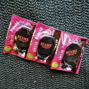 BEAMS リールキーホルダー　未開封　KIRIN FIRE × BEAMS オリジナルグッズ　ビームス　3個セット