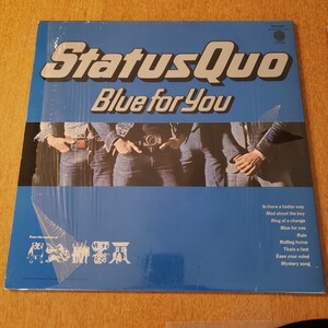 Status Quo/Blue For You ステイタス・クォー/ブルーフォーユー 9102-006 シュリンクあり レコード/LP