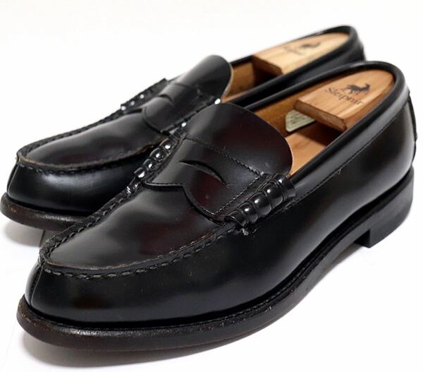 [良品] REGAL 24㎝EE ビジネスシューズ ローファー 2177 人気型番　ブラック　高級靴　本革　フォーマル　紳士靴　ドレス　送料無料！