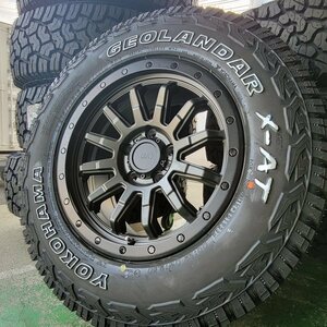 235/70R16 デリカD5 RAV4 新品 16インチ タイヤホイール 4本セット ヨコハマタイヤ ジオランダー X-AT 純正車高装着可能