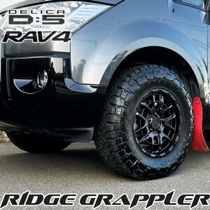 国産 245/70R16 デリカD5 デリカ DELICA 新品 16インチ タイヤホイールセット 4本 BlackMamba BM00 NITTO RIDGEGRAPPLER リフトアップ