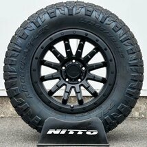 国産 NITTO RIDGEGRAPPLER 245/70R16 16インチ タイヤホイールセット 4本 DELICA D5 RAV4 CX-5 リフトアップ_画像2