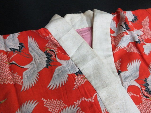 Yahoo!オークション -「赤 鶴」(長襦袢) (女性和服、着物)の落札相場