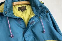 90sビンテージEddieBauerエディーバウアーGoreTexゴアテックスアノラックパーカプルオーバージャケットSグリーンアウトドアアメカジnr23398_画像3