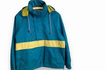 90sビンテージEddieBauerエディーバウアーGoreTexゴアテックスアノラックパーカプルオーバージャケットSグリーンアウトドアアメカジnr23398_画像1