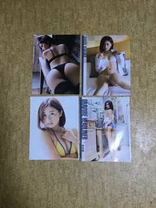 雑誌からの切り抜き 安枝瞳8ページ/クイック半ズボンや黒クイビキニ水着OLコスプレの格好でいいポージングを決めてリラックスの様子