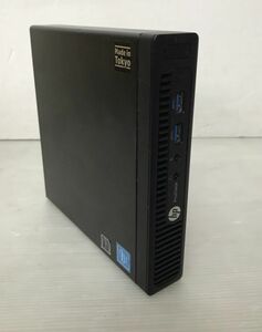 第6世代CPU搭載 超小型デスクトップ HP ProDesk 400 G2 DM (Celeron G3900T 2.6GHz/4GB/500GB/Windows10 Pro)[650105-]