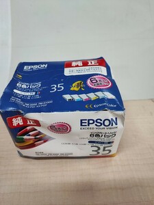 (A1011)EPSON エプソン 純正 インクカートリッジ/IC6CL35 6色パック 未開封 期限切れ