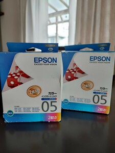 （A1019）純正未使用EPSON エプソン インクカートリッジ IC5CL05W 未開封 期限切れ