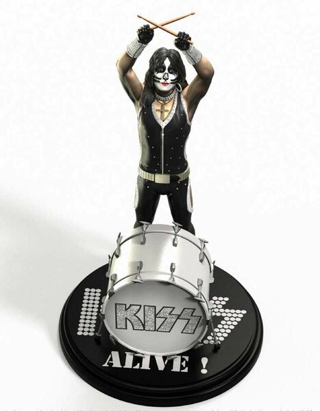 KISS キッス (結成50周年 ) - Rock Iconz Statue THE CATMAN (ALIVE!)/スタチュー 