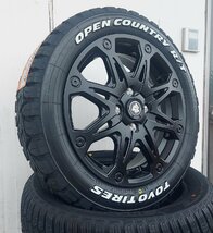 タフト スペーシアギア デリカミニ トーヨー オープンカントリー R/T 165/65R15 タイヤホイール 16インチ ホワイトレター_画像3