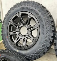 ジムニー JB64 JB23 JA BDX08 ヨコハマ ジオランダー MT G003 185/85R16 175/80R16 195R16 タイヤホイールセット 16インチ_画像9